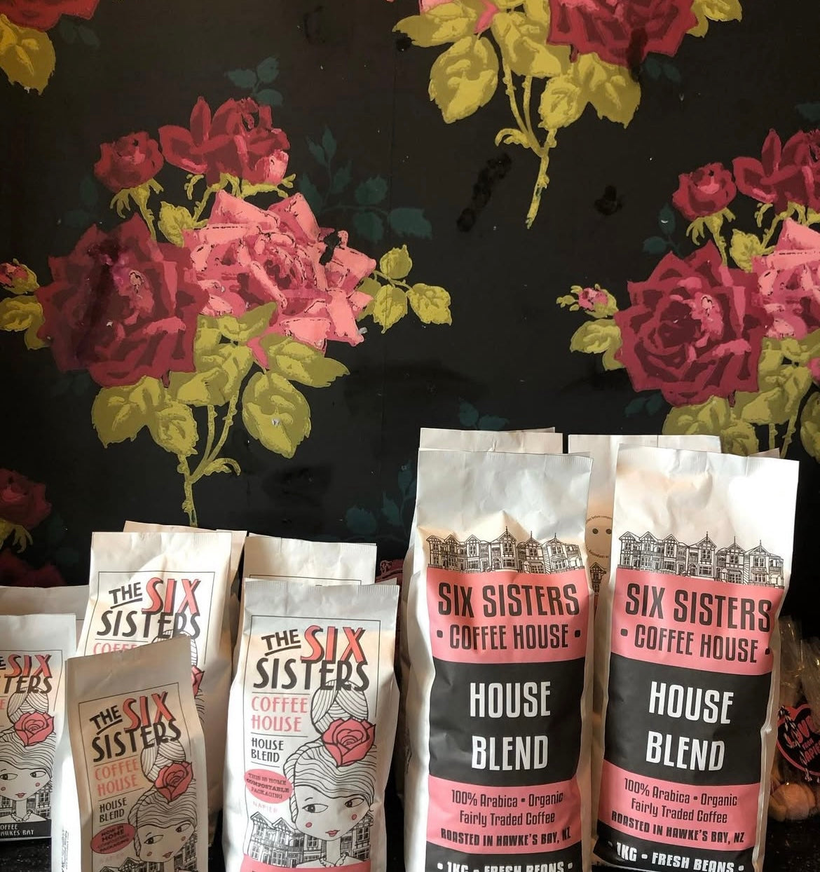 Six Sisters Tea Towel