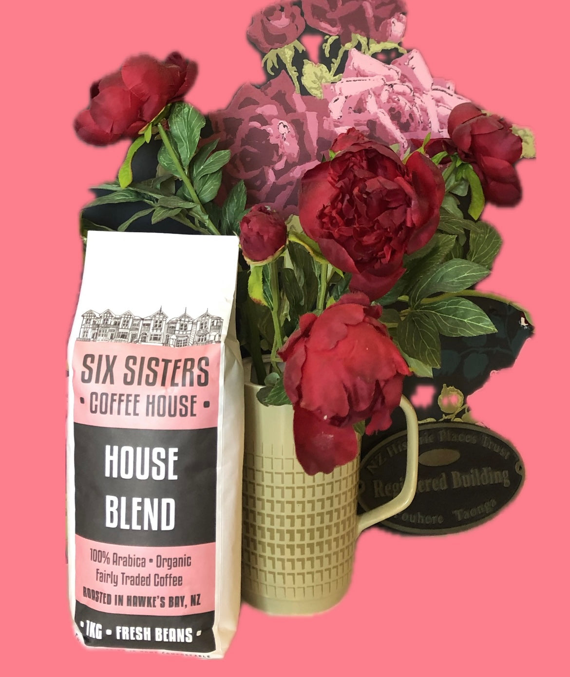 Six Sisters Blend with a FREE tea towel.